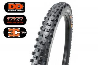 Plášť Maxxis Shorty 2.0  27,5x2,40 WT kevlar DD TR 120TPI 3C MaxxGrip