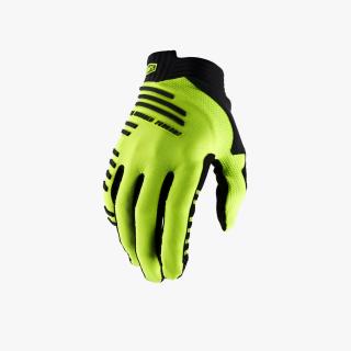 Rukavice 100% R-CORE Fluo Yellow