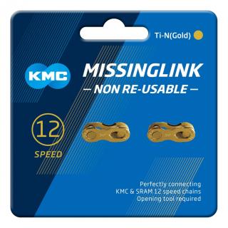 Spojka reťaze KMC MissingLink Gold 12 2-pack