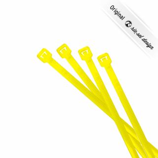 Sťahovacie pásky RIE:SEL DESIGN Cable:tie 4ks neon yellow