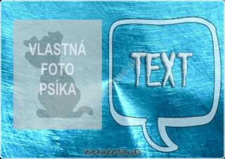 Vlastná tabuľka pozorpes.sk (Tabuľka s vlastnou foto a textom)