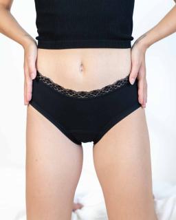 Denné menštruačné nohavičky ZLATICA TENCEL modal s BIO organickou bavlnou - stredná menštruácia Veľkosť: L