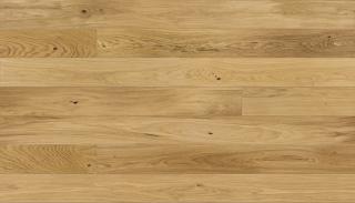 Dub AZURE WINDOW Grande - MASÍV, LAK, V-drážka, CLICK, 14mm, 2200x180 (Barlinek 100% drevo)