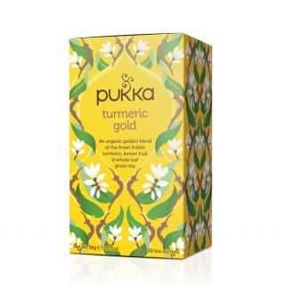 Pukka - KURKUMA - TURMERIC GOLD - kurkumový čaj - 20 x 2 g nálevové vrecká