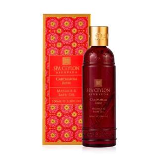 Spa Ceylon - CARDAMOM ROSE - masážny a kúpeľový olej - masážny gél 150 ml