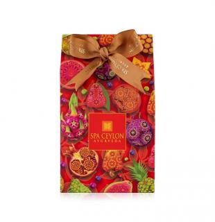 Spa Ceylon - Darčeková papierová taška Fruit Paradise - 13x22 cm