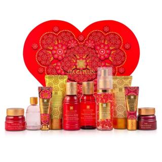 SPA CEYLON - LOVE Wellness  Beauty box - krém na ruky 4 x 10 g + mydlo 2 x 50 g + telový balzam 3 x 8 g + telové maslo 2 x 25 g + telový balzam 3 x 25 g - darčeková sada