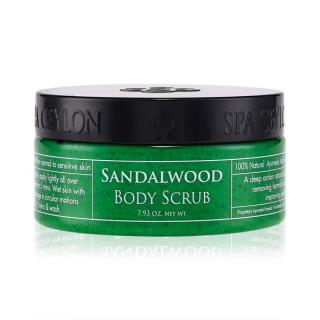 Spa Ceylon - SANDALWOOD - telový peeling 225 g