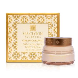 Spa Ceylon - VIRGIN COCONUT 30% - Ultra-vyživujúci telový krém - 150g