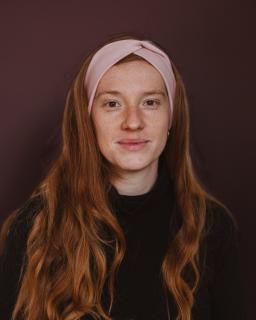 Dámska merino čelenka - Ružová Veľkosť: UNI