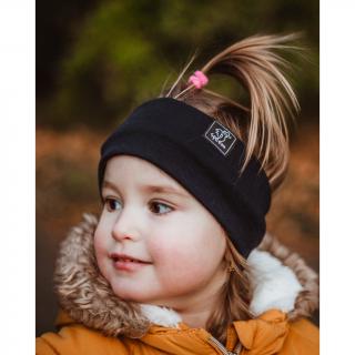 Merino čelenka - Tmavomodrá / deti, bábätká, dospelý Veľkosť: 1