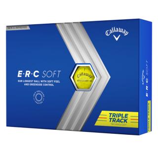 Callaway ERC Soft Triple Track míčky (12ks) žluté
