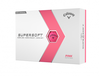 Callaway Supersoft míčky Matte růžové (12ks)