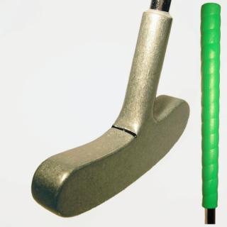 Minigolfová hůl Standard, zelený grip Délka hole: 87cm