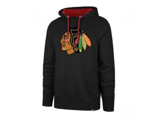 '47 Brand Chicago Blackhawks Ballpark mikina čierna pánska - SKLADOM