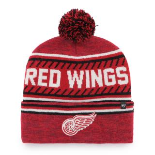 '47 Brand Detroit Red Wings pletená zimná čiapka červená - SKLADOM