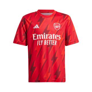 Adidas Arsenal predzápasový dres červený detský 2023-2024