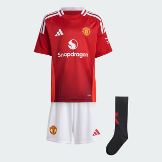 Adidas Manchester United set detský (2024-2025) domáci + vlastné meno a číslo