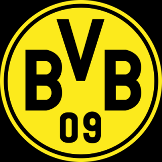 Borussia Dortmund BVB 09 nálepka 10x10 cm - SKLADOM