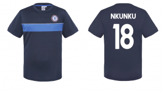 Chelsea FC Christopher Nkunku tréningové tričko tmavomodré detské
