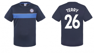 Chelsea FC John Terry tréningové tričko tmavomodré detské