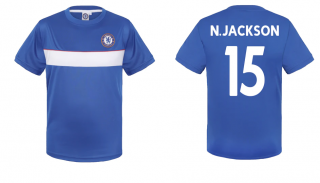 Chelsea FC Nicolas Jackson tréningové tričko modré detské