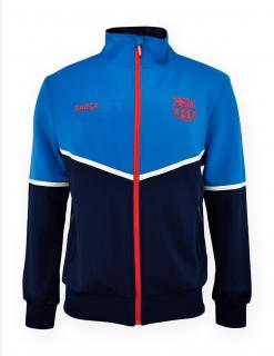 FC Barcelona mikina / bunda modrá pánska - SKLADOM