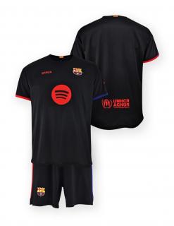 FC Barcelona set detský - dres + kraťasy (2024-2025) vonkajší - oficiálna replika - SKLADOM