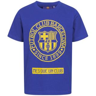 FC Barcelona tričko modré detské - SKLADOM