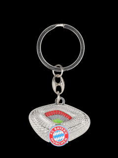 FC Bayern München - Bayern Mníchov Allianz Arena prívesok na kľúče - SKLADOM