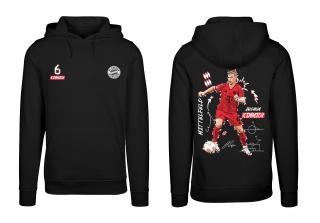 FC Bayern München - Bayern Mníchov Joshua Kimmich mikina čierna pánska