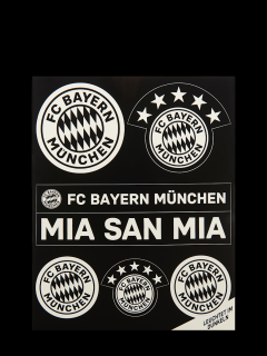 FC Bayern München - Bayern Mníchov &quot;svietiace&quot; nálepky - SKLADOM