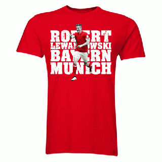 FC Bayern München - Bayern Mníchov Robert Lewandowski tričko červené - SKLADOM