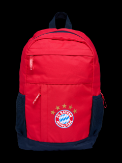 FC Bayern München - Bayern Mníchov ruksak / batoh červený - SKLADOM