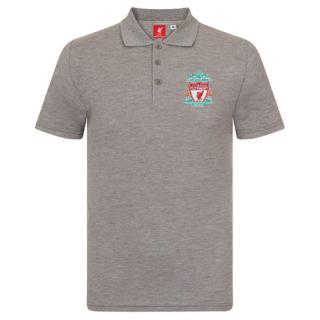 Liverpool FC polokošeľa pánska šedá - SKLADOM