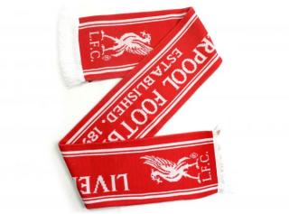 Liverpool FC šál červený - SKLADOM