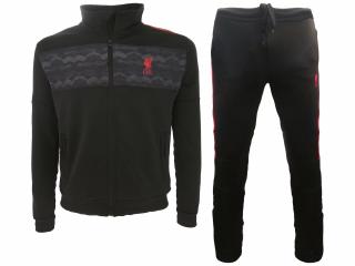 Liverpool FC súprava čierna pánska (bunda + nohavice) - SKLADOM