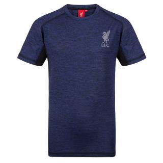 Liverpool FC tréningové tričko modré pánske - SKLADOM