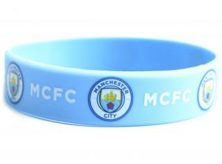 Manchester City náramok bledomodrý - SKLADOM