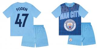 Manchester City Phil FODEN pyžamo modré detské - SKLADOM