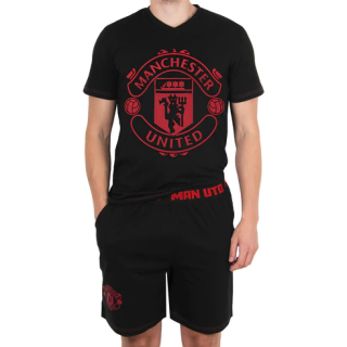 Manchester United pyžamo čierne pánske - SKLADOM