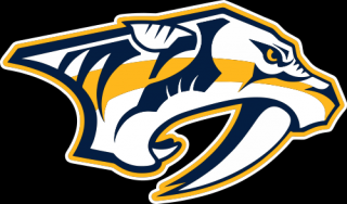 Nashville Predators nálepka 10 x 5,8 cm - SKLADOM