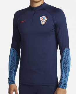 Nike Chorvátsko tréningová mikina modrá pánska