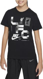 Nike Liverpool FC tričko čierne detské - SKLADOM