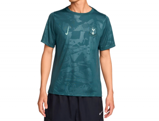 Nike Tottenham Hotspur predzápasový dres zelený pánsky 2024-2025