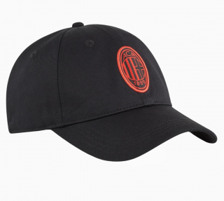 Puma AC Miláno (AC Milan) šiltovka čierna - SKLADOM