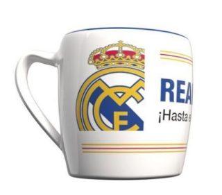 Real Madrid hrnček biely - SKLADOM