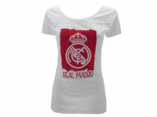 Real Madrid tričko biele dámske - SKLADOM