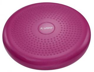 BALANČNÁ PODLOŽKA Balance Cushion LIFEFIT, 33cm, bordová