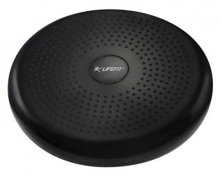 BALANČNÁ PODLOŽKA Balance Cushion LIFEFIT, 33cm, čierna